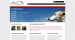 Desktop Screenshot of greyhoundsinnood.nl